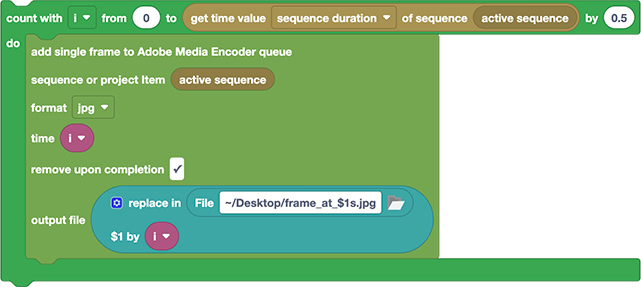 for loop simple example 3