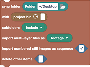 Block block_ae_sync_project_bin_with_folder