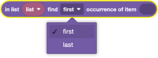 Block lists_indexOf